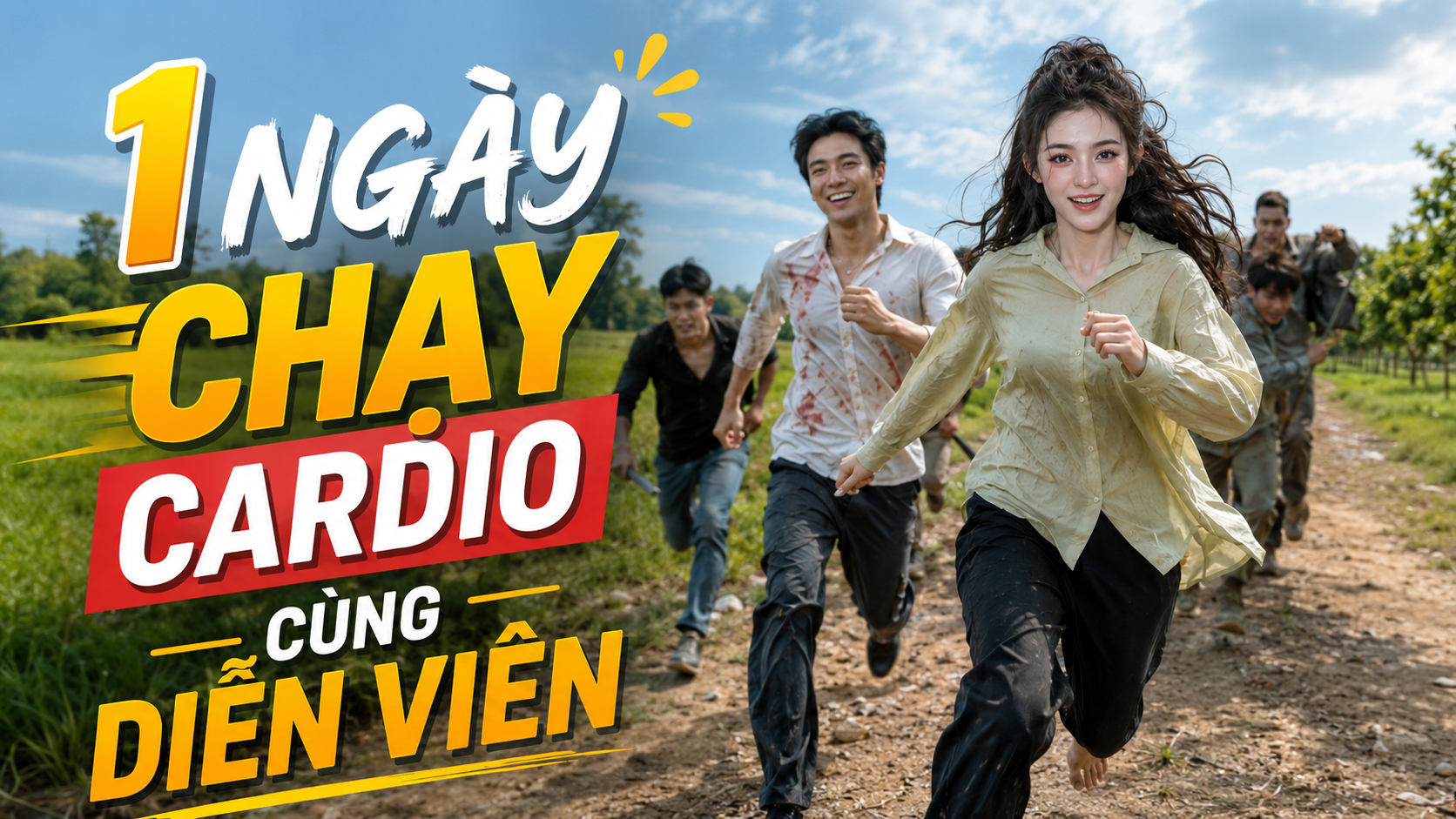1 ngày Cardio cùng diễn viên